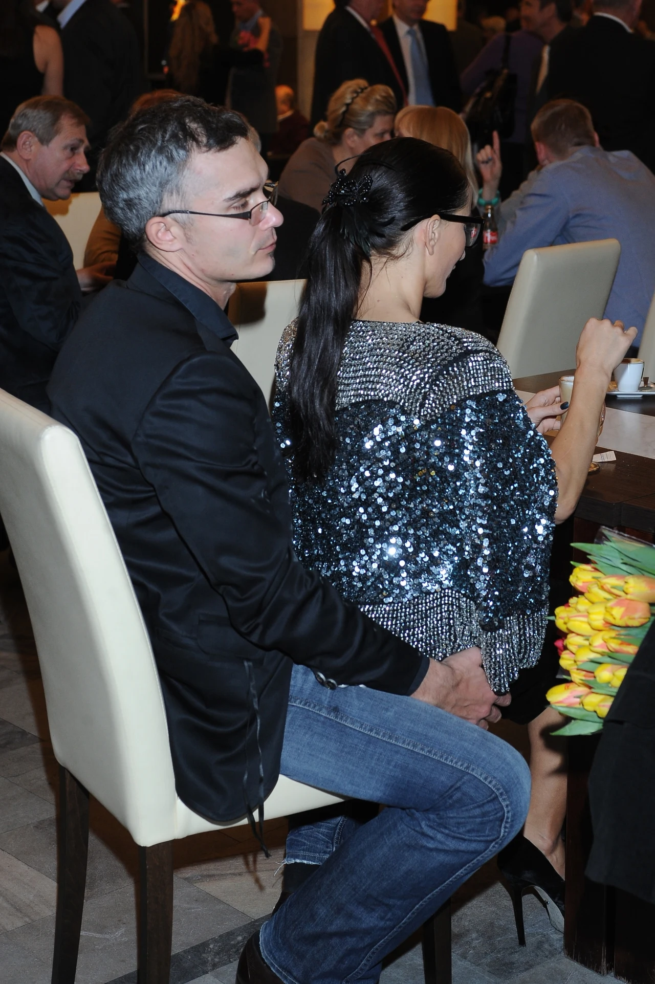 Justyna Steczkowska z mężem Maciejem Myszkowskim Justyna Steczkowska z mężem Maciejem Myszkowskim