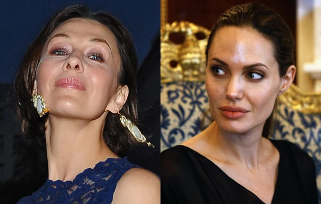 Anna Popek (Andras Szilagyi/MWMedia), Angelina Jolie (AFP)