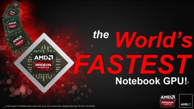 AMD Radeon HD 8970M - według AMD, to najszybsza karta graficzna dla notebooków na świecie