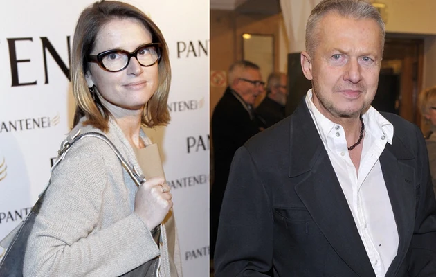 Monika Jaruzelska i Bogusław Linda Monika Jaruzelska i Bogusław Linda