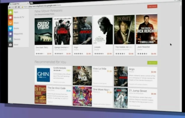 Google Play Store - w wersji webowej Google Play Store - w wersji webowej