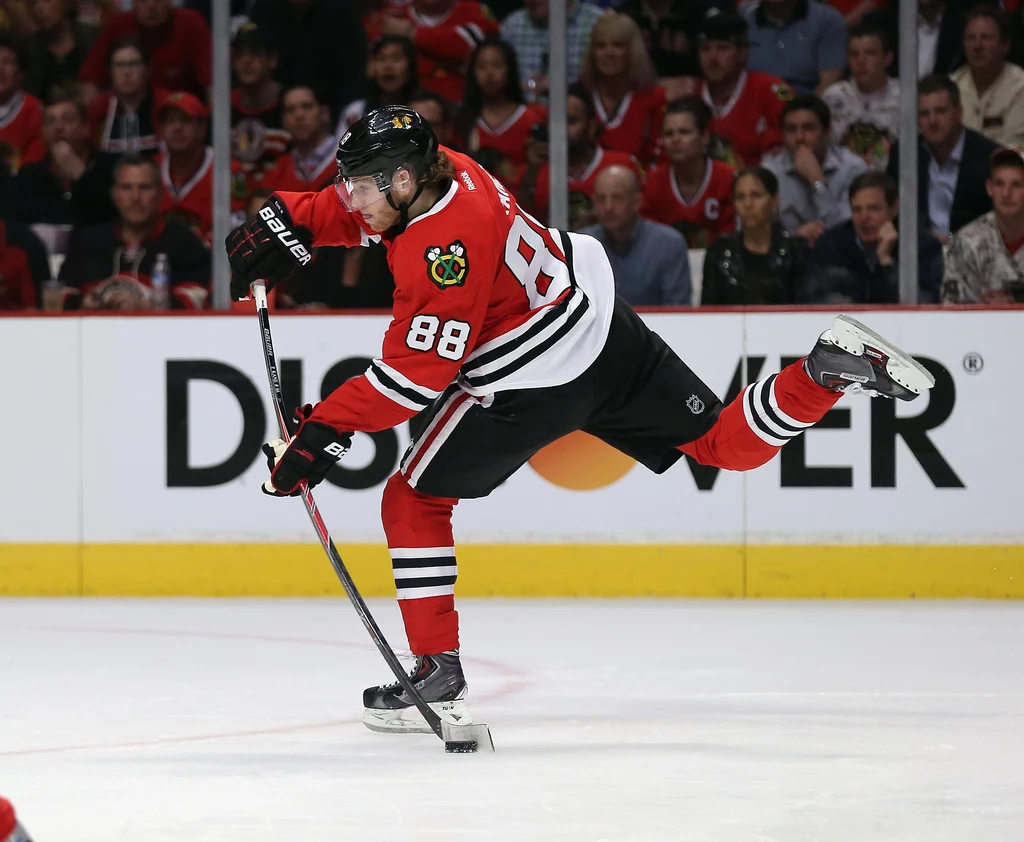 Patrick Kane z Chicago Blackhawks Patrick Kane z Chicago Blackhawks