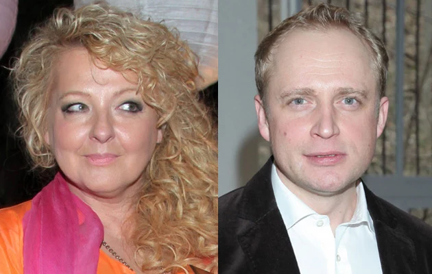 Magda Gessler, Piotr Adamczyk Magda Gessler, Piotr Adamczyk
