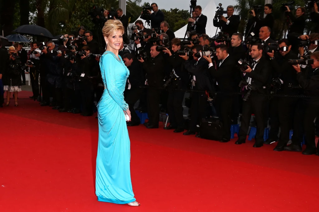 Jane Fonda na tegorocznym festiawalu filmowym w Cannes Jane Fonda na tegorocznym festiawalu filmowym w Cannes