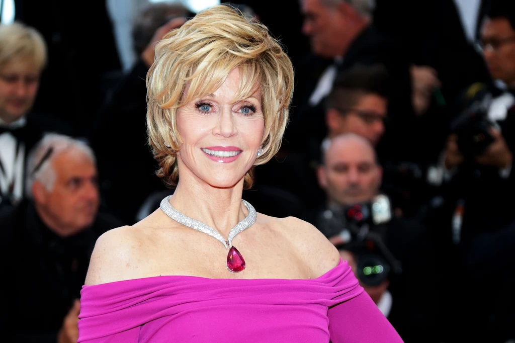 Jane Fonda na tegorocznym festiawalu filmowym w Cannes Jane Fonda na tegorocznym festiawalu filmowym w Cannes