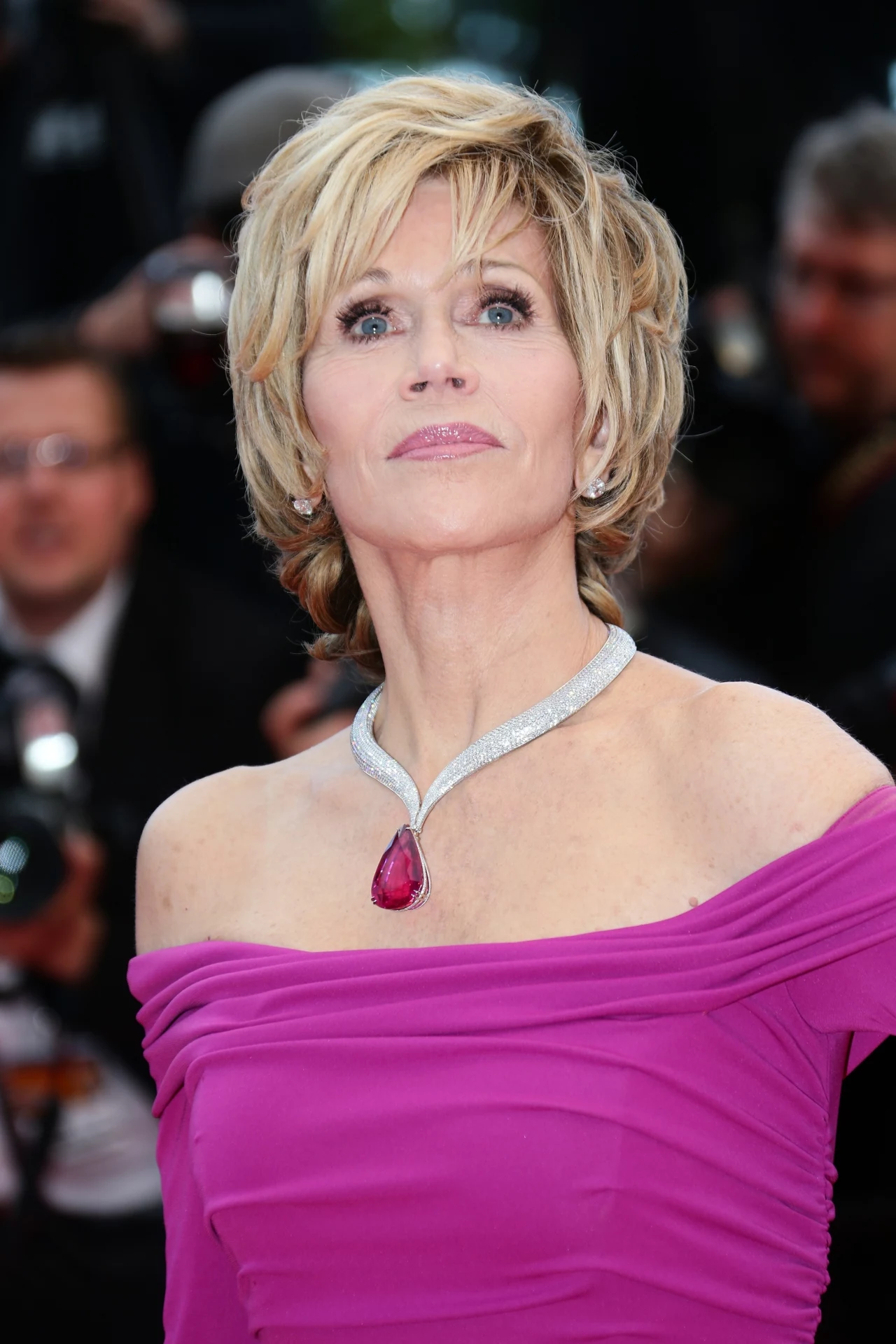 Jane Fonda na tegorocznym festiawalu filmowym w Cannes Jane Fonda na tegorocznym festiawalu filmowym w Cannes