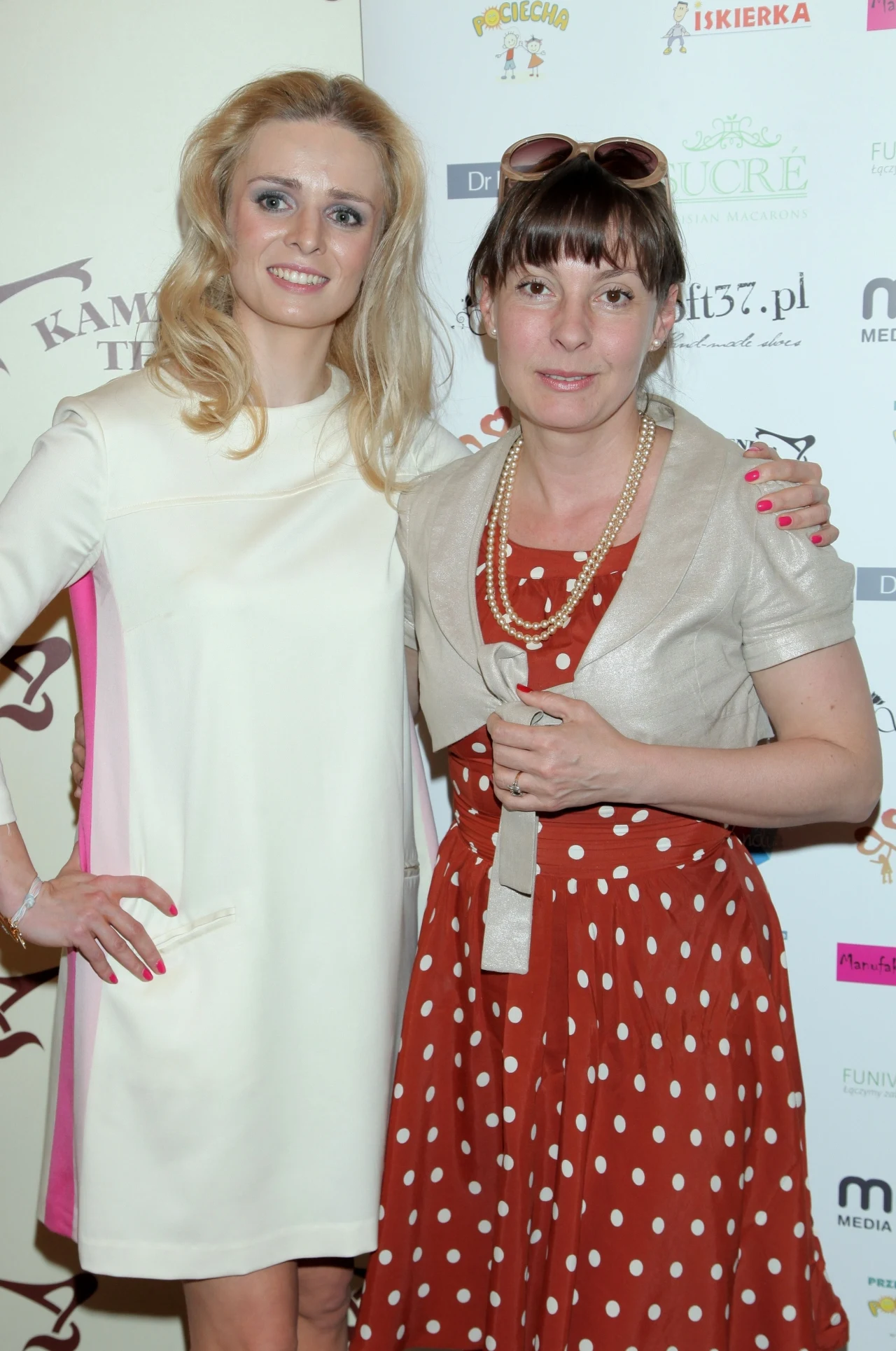 Justyna Sieńczyłło z Aleksandrą Mikołajczyk