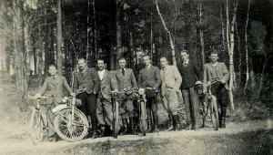 Maj 1946. Żołnierze AK-WiN z Placówki „02” „Las” Rudzica-Mikułowa.  