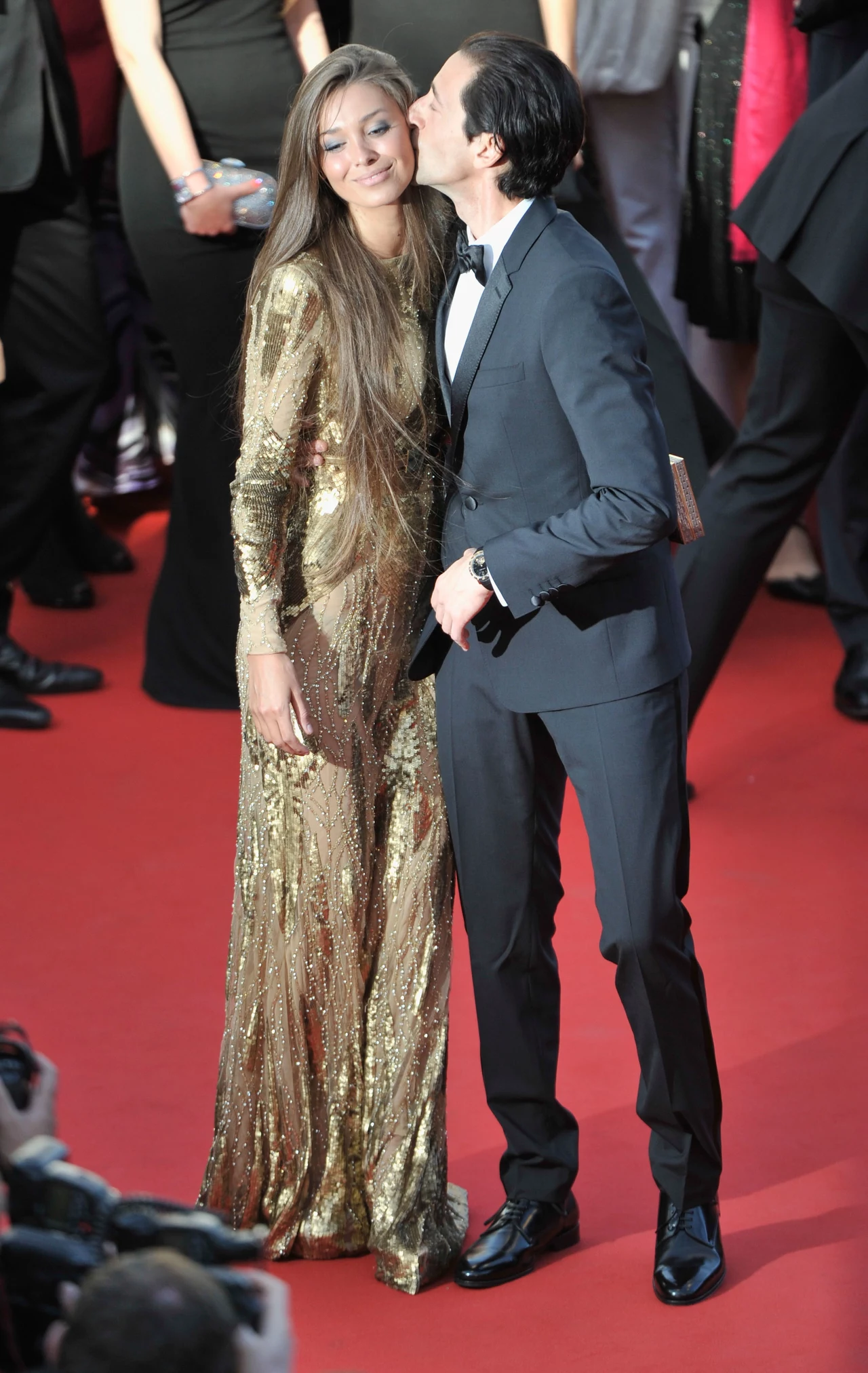 Adrien Brody i Lara Lieto w Cannes Adrien Brody i Lara Lieto w Cannes