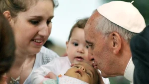 Papież Franciszek w kościele pod wezwaniem świętych Zachariasza i Elżbiety