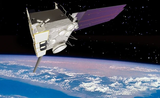 Satelita GOES. Fot. Boeing Satelita GOES. Fot. Boeing