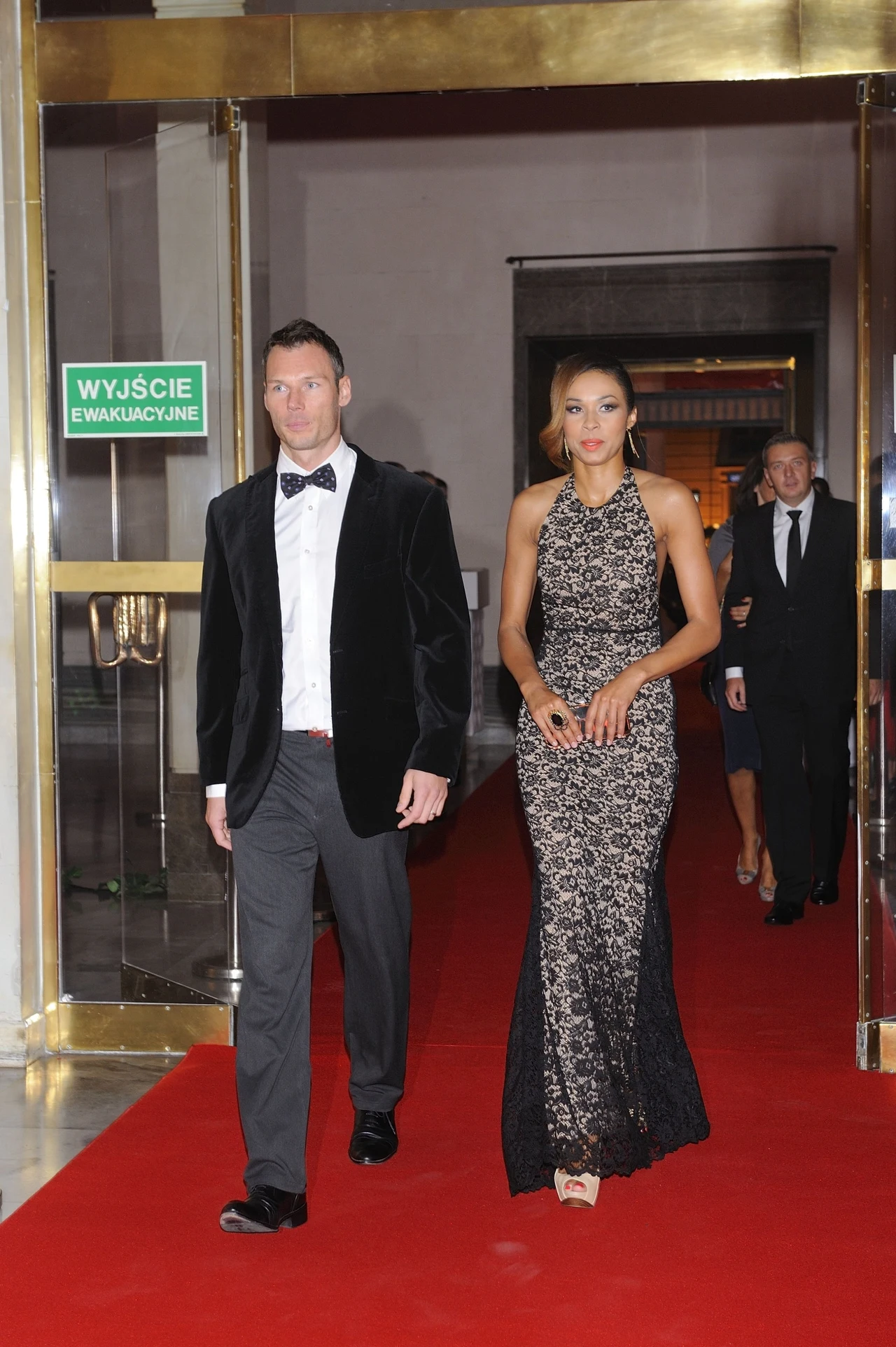 Omenaa Mensah z mężem Jakubem Omenaa Mensah z mężem Jakubem