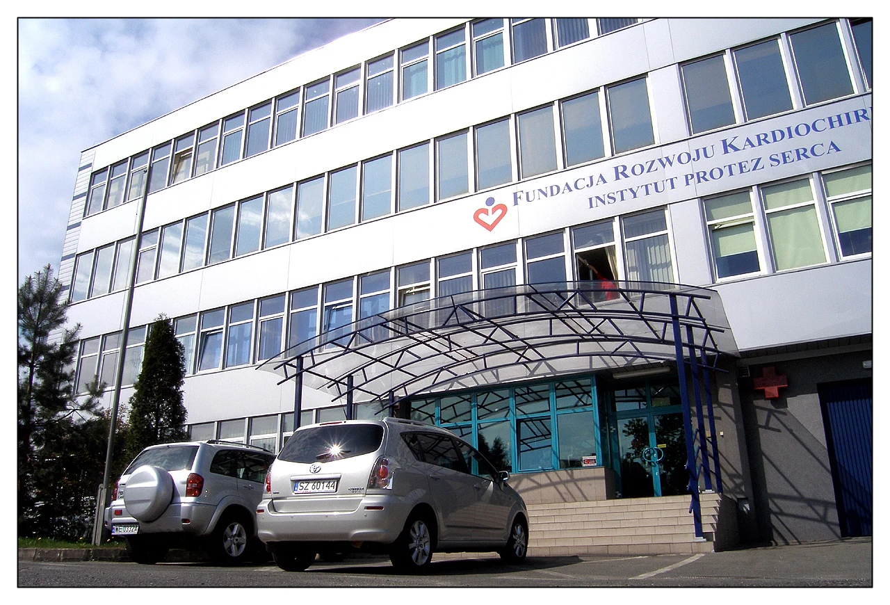 Budynek Fundacji Rozwoju Kardiochirurgii w Zabrzu