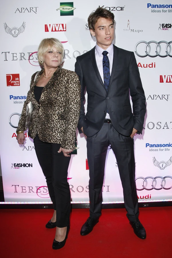 Dorota Stalińska z synem Pawłem Dorota Stalińska z synem Pawłem