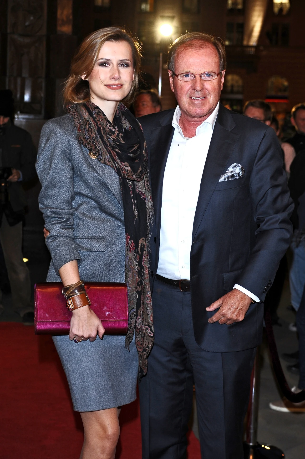 Wojciech Fibak z żoną Olgą (Para jest w trakcie rozwodu)  Wojciech Fibak z żoną Olgą (Para jest w trakcie rozwodu)