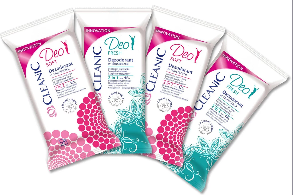 Cleanic DEO Fresh oraz Cleanic DEO Soft 