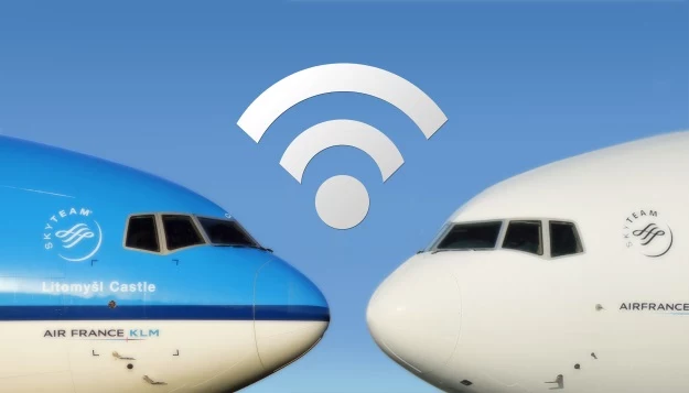 Na pokładzie samolotów AIR FRANCE KLM będzie można skorzystać z internetu