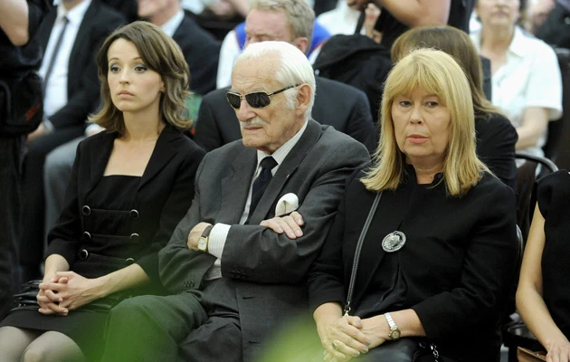 Kamila Łapicka, Stanisław Wyganowski i Zuzanna Łapicka-Olbrychska Kamila Łapicka, Stanisław Wyganowski i Zuzanna Łapicka-Olbrychska