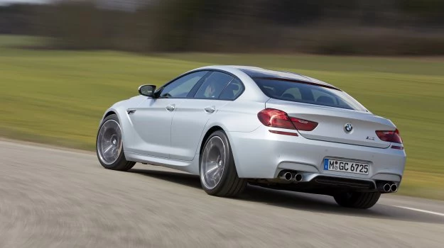 BMW M6 Gran Coupe ma piękną linię, a liczba sportowych akcentów jest w sam raz.