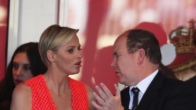 Książę Albert i księżna Charlene 