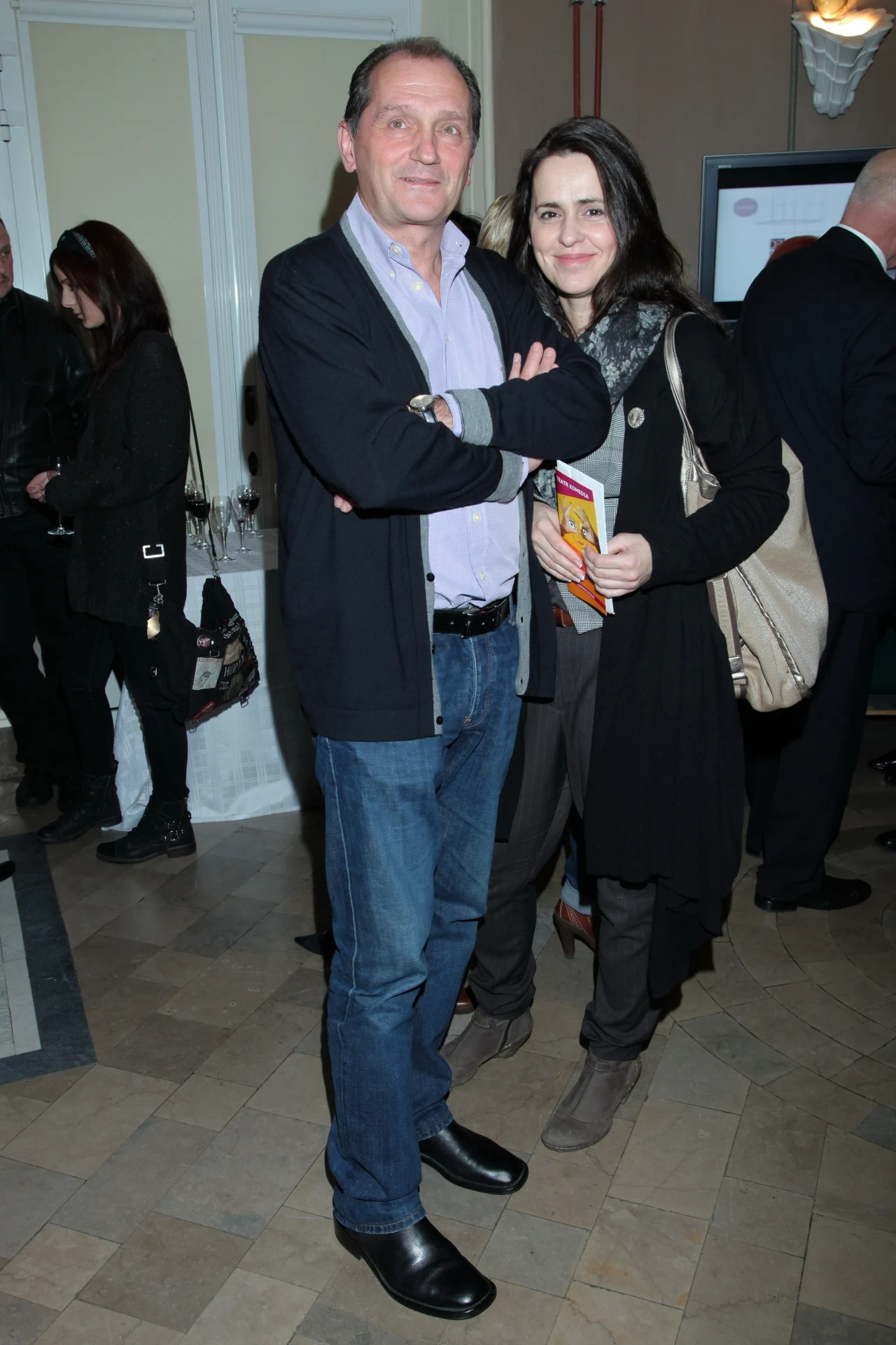 Wojciech Wysocki z żoną Joanną Wojciech Wysocki z żoną Joanną