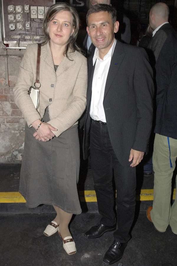 Korzeniowski z byłą żoną Korzeniowski z byłą żoną