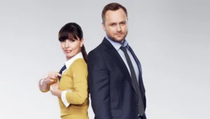 Agnieszka Dygant (Agata ) i Leszek Lichota (Marek).