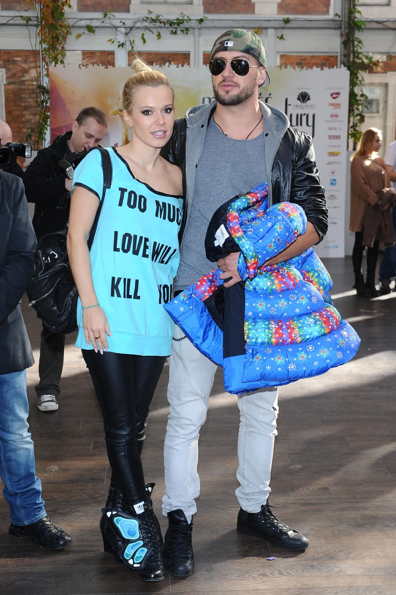 Doda ze swoim chłopakiem Błażejem Doda ze swoim chłopakiem Błażejem