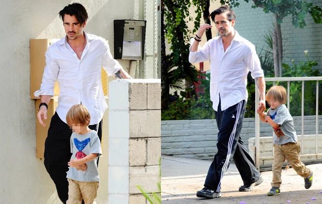 Colin Farrell z Henrym Tadeuszem Colin Farrell z Henrym Tadeuszem
