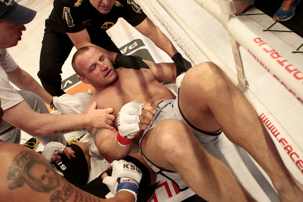 Sean McCorkle poddał w parterze Mariusza Pudzianowskiego