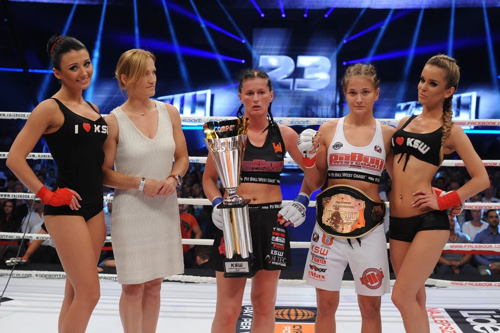 Karolina Kowalkiewicz pokonała Martę Chojnoską i została pierwszą mistrzynią KSW
