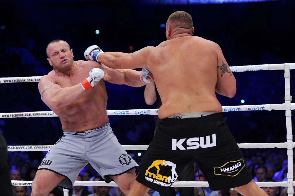 Sean McCorkle poddał w parterze Mariusza Pudzianowskiego