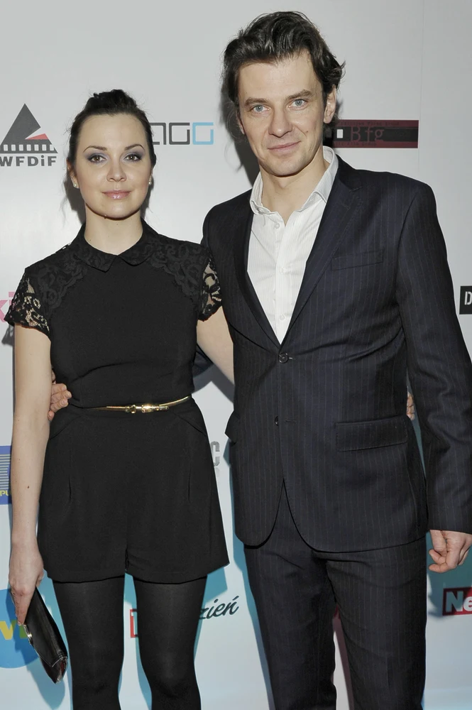 Marcin Kwaśny z żoną Dianą Marcin Kwaśny z żoną Dianą