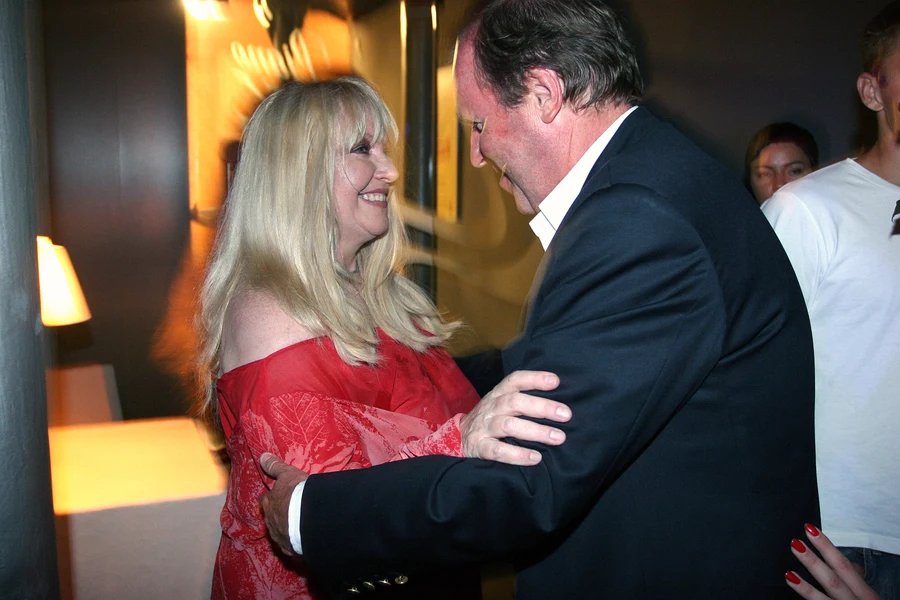 Maryla Rodowicz i Wojciech Fibak