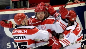 Hokeiści Comarch Cracovii