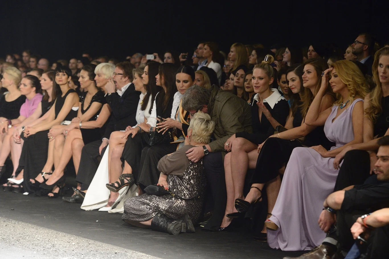 W pierwszych rzędach "elita" W pierwszych rzędach "elita"