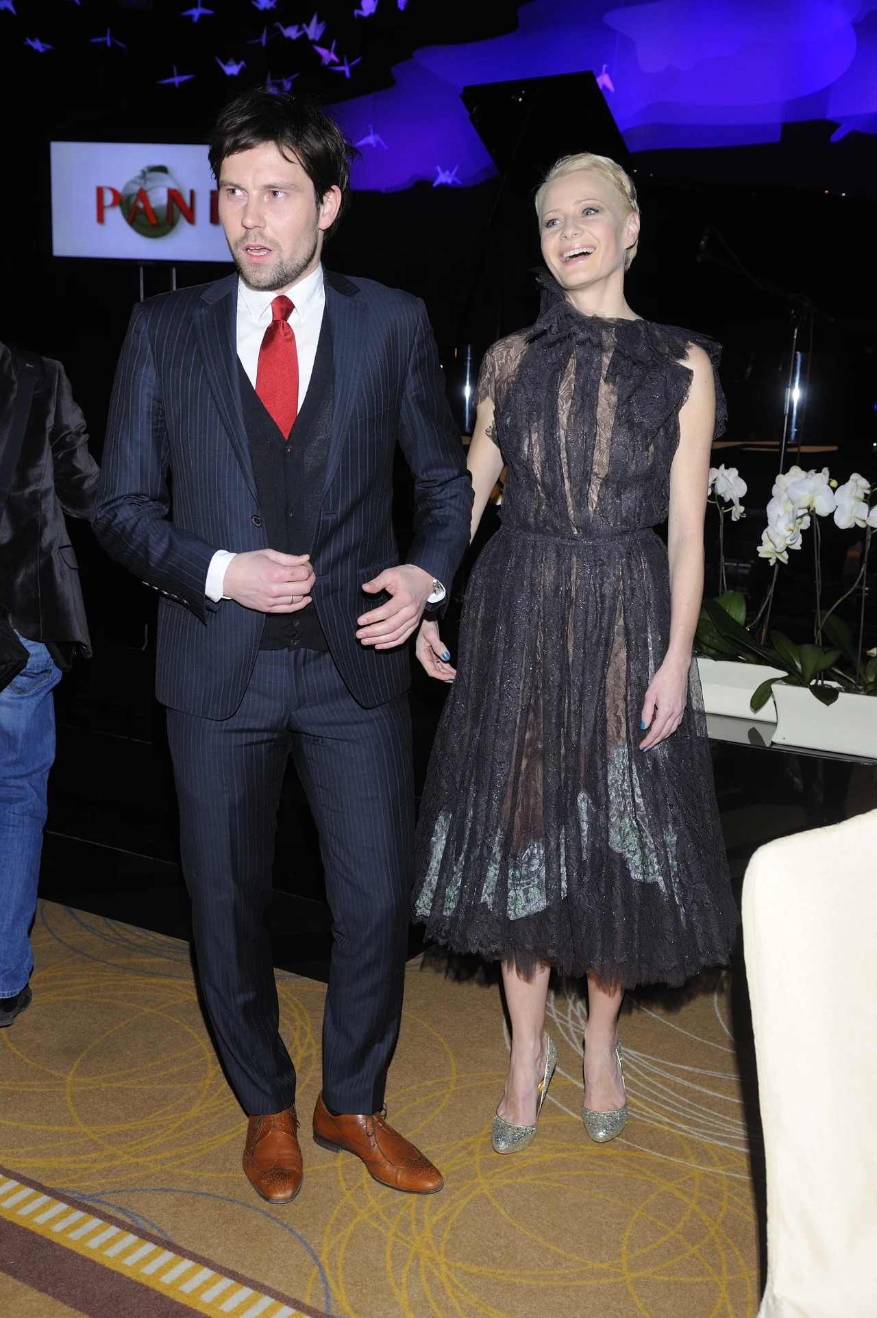 Małgorzata Kożuchowska z mężem Bartkiem Wróblewskim Małgorzata Kożuchowska z mężem Bartkiem Wróblewskim