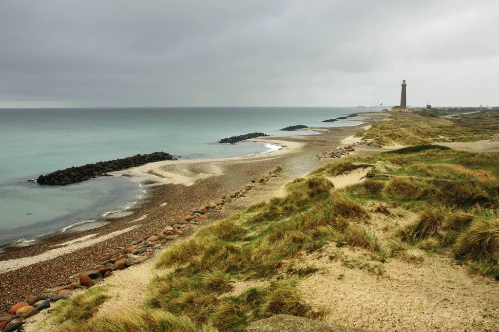 Plaża Skagen w Danii zachwyci niejednego turystę