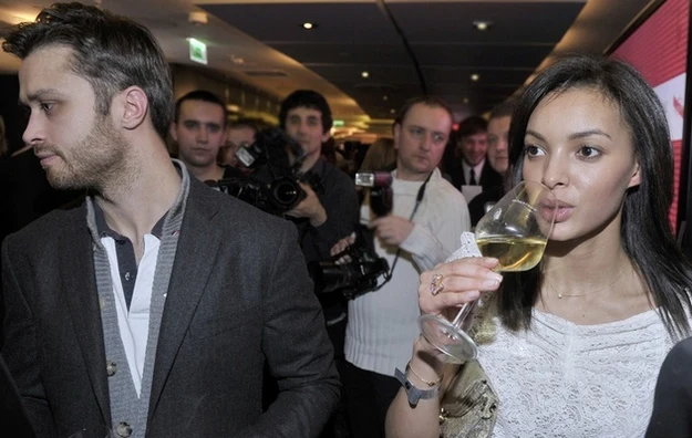 Maciek z byłą dziewczyną Dianą Maciek z byłą dziewczyną Dianą