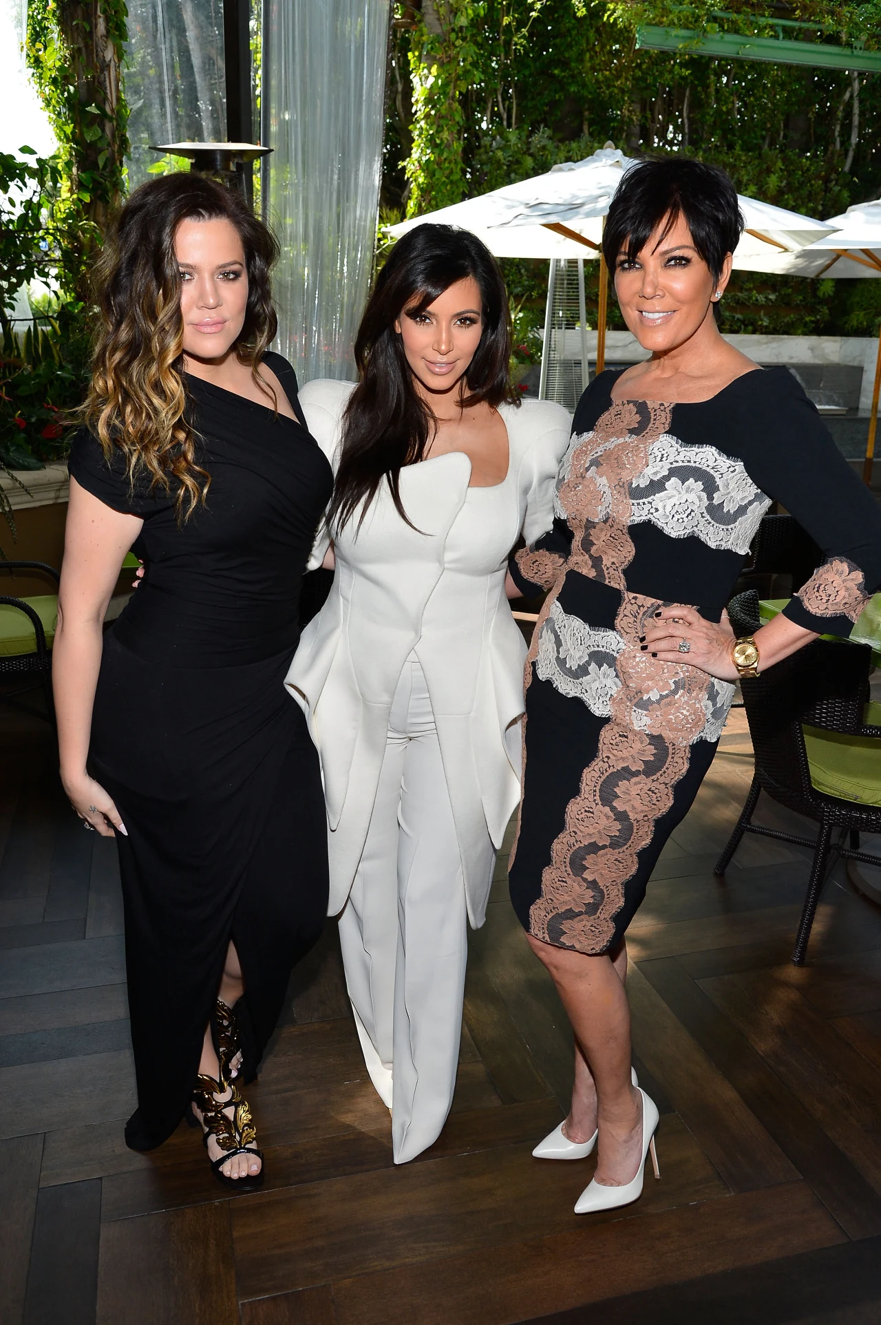 Kris Jnner z córkami Kim i Khloe Kris Jnner z córkami Kim i Khloe