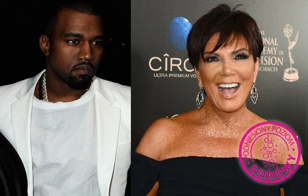 Kanye West i Kris Jenner Kanye West i Kris Jenner