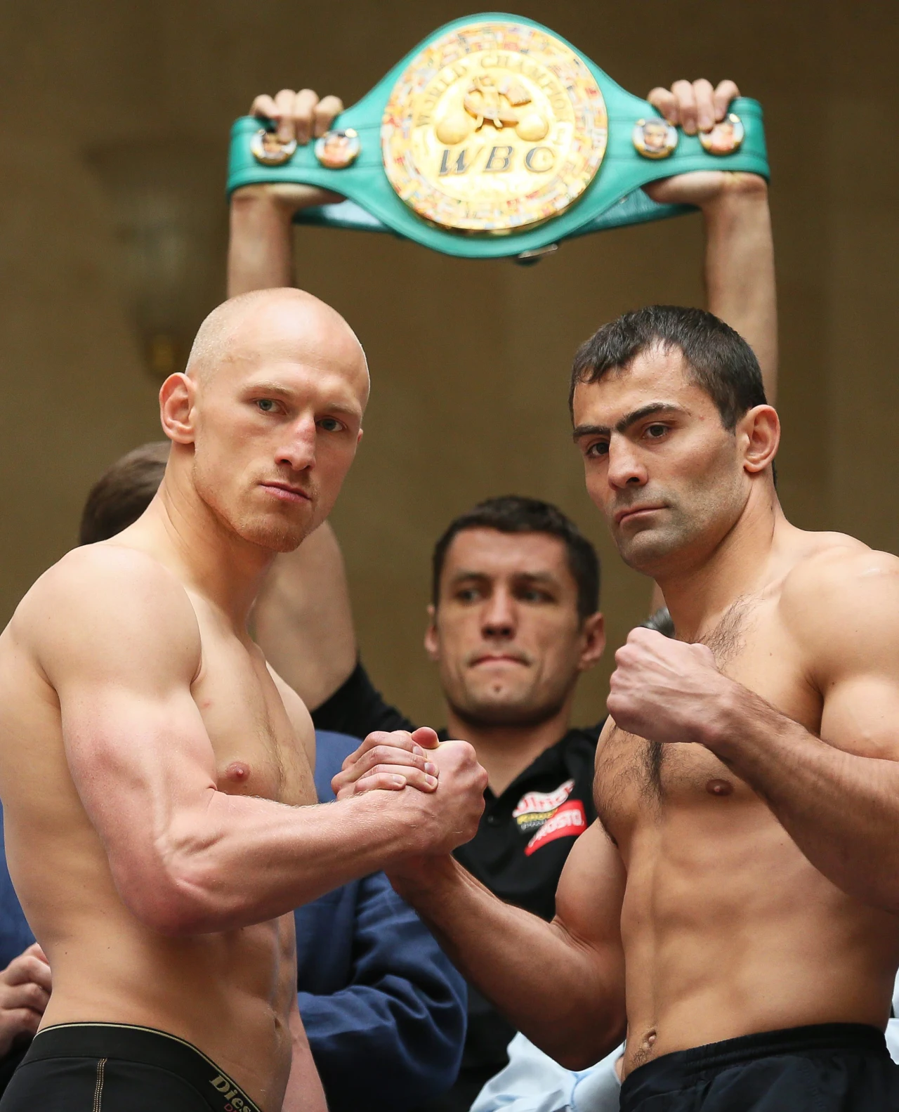 Krzysztof Włodarczyk i Rachim Czachkijew Krzysztof Włodarczyk i Rachim Czachkijew