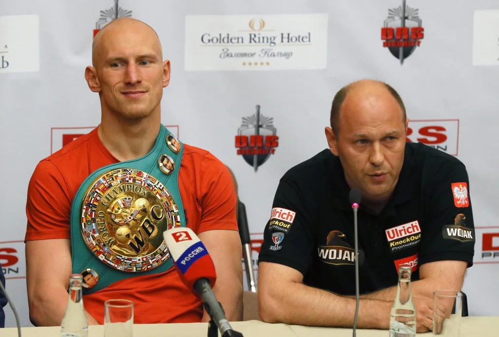 Krzysztof Włodarczyk (z lewej) Krzysztof Włodarczyk (z lewej)