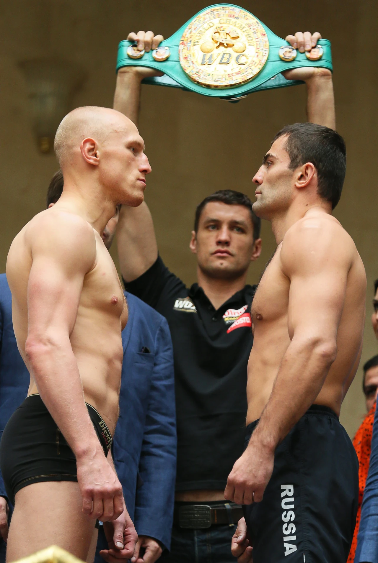 Krzysztof Włodarczyk i Rachim Czachkijew Krzysztof Włodarczyk i Rachim Czachkijew