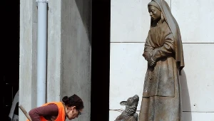 Usuwanie skutków powodzi w Lourdes