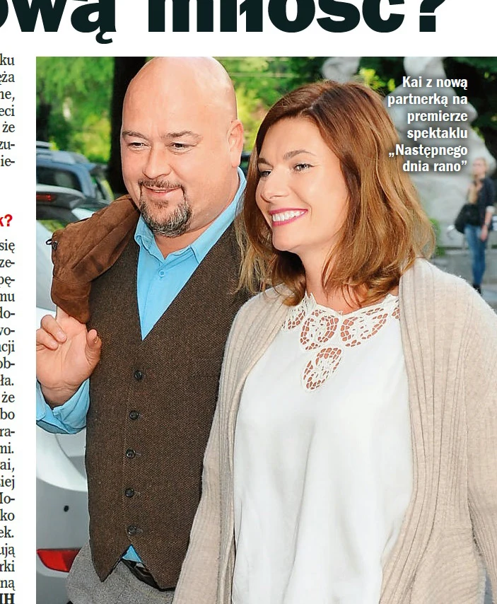 Kai Schoenhals z nową partnerką Kai Schoenhals z nową partnerką