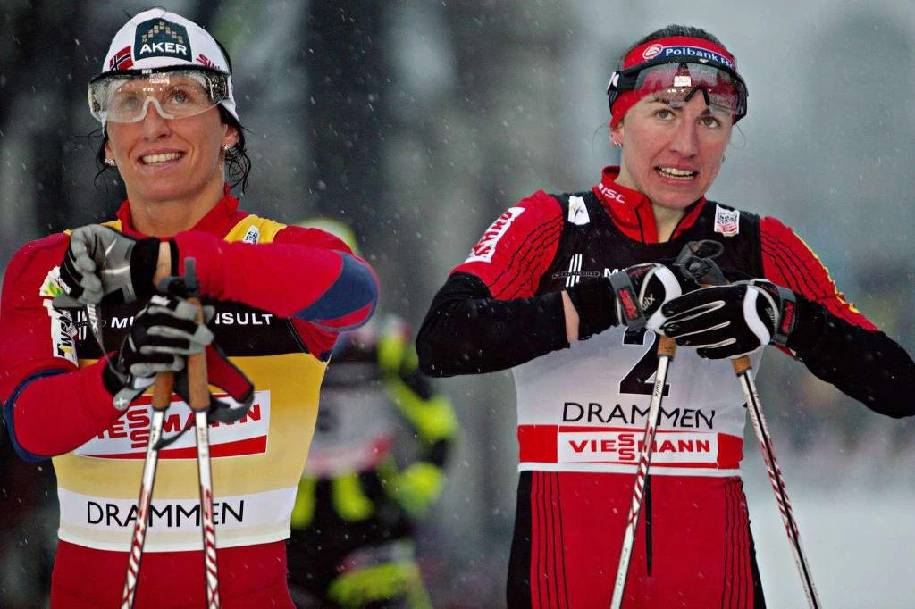 Marit Bjoergen i Justyna Kowalczyk
