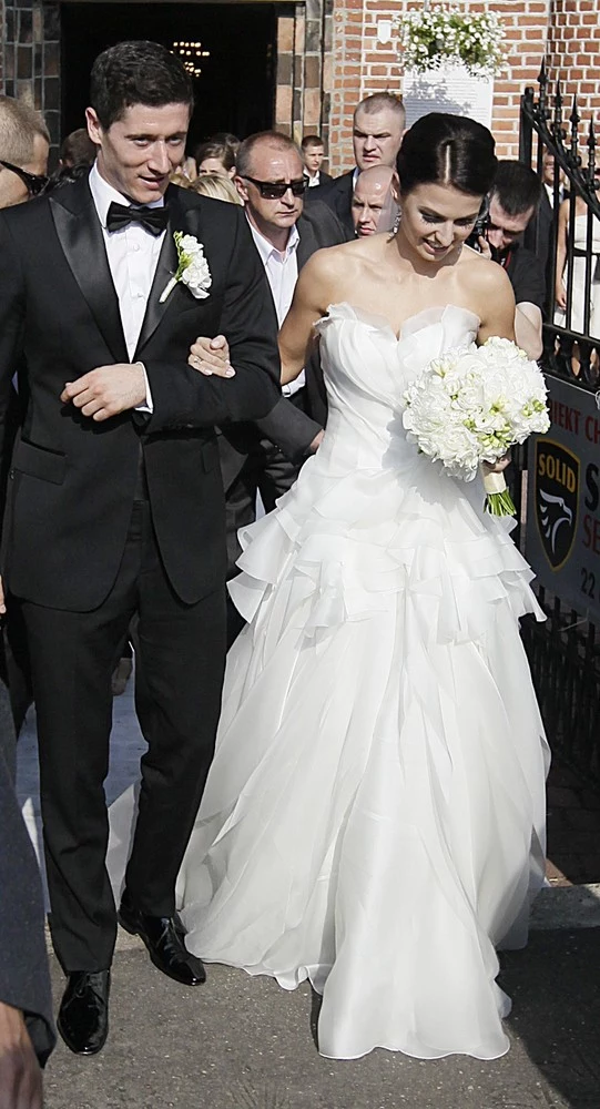 Robert Lewandowski i Anna Stachurska Robert Lewandowski i Anna Stachurska