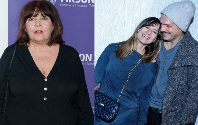 Marta Lipińska i Maja z Michałem