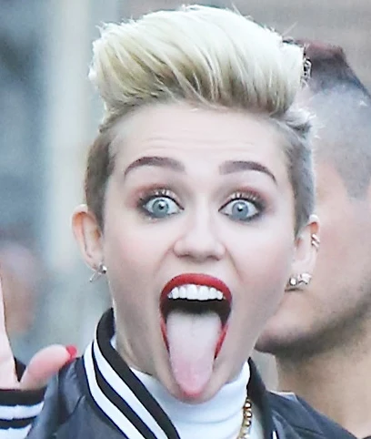 Miley Cyrus przed show w Nowym Jorku Miley Cyrus przed show w Nowym Jorku